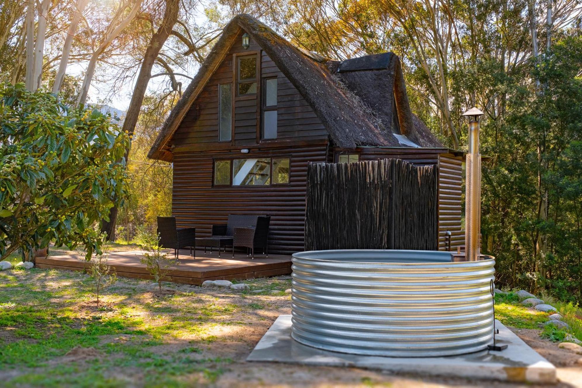 La Ferme Guest Farm - Hot Tubs Franschhoek Exterior foto